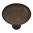 Doha Side Table - Round - Bronze - Aluminium