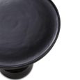 Faye Side Table - Round - Matt Black - Aluminium