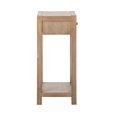 Blois Tall Side Table - 1 Drawer - Natural - Pinewood