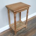 Side Table - 1 Drawer - Teak Wood