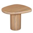 Austin Side Table - Abstract - Natural - Mango Wood
