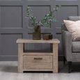 Reclaimed Pine 1 Drawer Small Lamp Table thumbnail