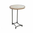 Supper Mango Wood Metal Round Table thumbnail 2