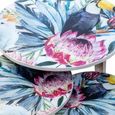 Allentown Bright Tropical Print Small Round Lamp Table thumbnail 3