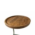 Evansville Mango Wood Supper Round Table thumbnail 5