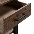 Reclaimed Pine 1 Drawer Lamp Table thumbnail 4