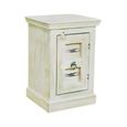 Heritage Side Table - 1 Door - Distressed - Mango Wood
