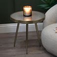 Reyna Sleek Distressed Side Table thumbnail