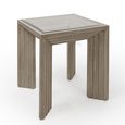 Yvette Grey Side Table thumbnail 2