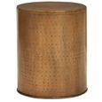 Arti Side Table - Round - Antique Brass Effect