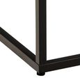 Barossa Side Table - Square - Black Marble