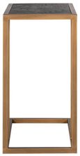 Blackbone Black and Brass Sofa Table