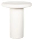 Bloomstone White Lime Plaster Round Side Table