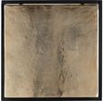 Calloway Champagne Gold Square Side Table