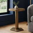 Hexa Side Table - Hexagonal - Brushed Gold