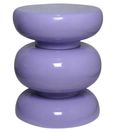 Jari Purple Round End Table