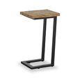Jersey Side Table - Square Industrial Style - Oak