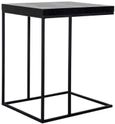 Oakura Black Oak Sofa Side Table