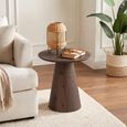 Palma Walnut Round End Table thumbnail