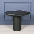 Puddle Mango Wood Side Table - Black Painted