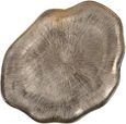 Volenta Set of 3 Champagne Gold Side Tables