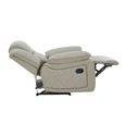 Bentley Recliner Armchair - Grey Leather
