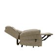 Sienna Rise Recliner Armchair - Mink Fabric