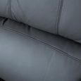 Clearance - London Electric Recliner Sofa - 2 Seater - Grey Leather