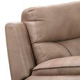 Richmond Manual Recliner Armchair - Sahara - Leather Look Fabric