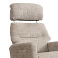 Monique Electric Recliner Armchair - Dual Motor - Fossil - Fabric