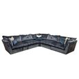 Buoyant Sully Fabric Corner Sofa - 4ML/ALU/COR/ALU/4MR - Variation Available