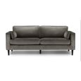 Hayward Sofa - Grey Fabric - 3 Seater