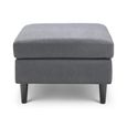 Marant Grey Fabric Corner Sofa