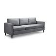 Marant Grey Fabric Corner Sofa