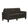 Emily Sofa - 3 Seater - Grey Linen Fabric - DA010-SFUK