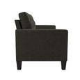Emily Sofa - 3 Seater - Grey Linen Fabric - DA010-SFUK