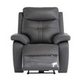 Sophia Armchair - Electric Recliner - Charcoal Leather