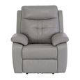 Sophia Armchair - Electric Recliner - Grey Leather