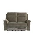 Havana Sofa - 2 Seater - Electric Recliner - Moss Green Fabric