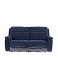 Havana Sofa - 3 Seater - Electric Recliner - Blue Fabric
