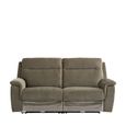 Havana Sofa - 3 Seater - Electric Recliner - Moss Green Fabric