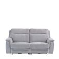 Havana Sofa - 3 Seater - Electric Recliner - Silver Grey Fabric