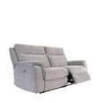 Havana Sofa - 3 Seater - Electric Recliner - Silver Grey Fabric