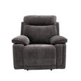 Cadenza Armchair - Electric Recliner - Charcoal Fabric
