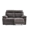Cadenza Sofa - 2 Seater - Electric Recliner - Charcoal Fabric