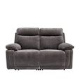 Cadenza Sofa - 2 Seater - Electric Recliner - Charcoal Fabric