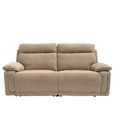 Cadenza Sofa - 3 Seater - Electric Recliner - Camel Fabric
