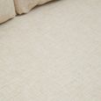 Azalea Sofa - 2 Seater - Cream Fabric with Gold Metal