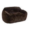 Cutie Sofa - 2 Seater - Large - Brown - Fabric