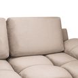 Azzuro Sofa - Mocha Velvet Fabric - 2 Seater